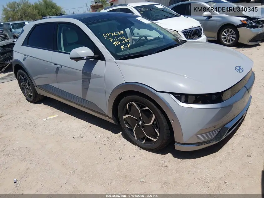 2024 Hyundai Ioniq 5 Limited VIN: KM8KR4DE4RU340345 Lot: 45557868