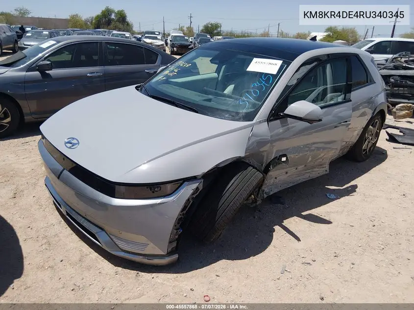 2024 Hyundai Ioniq 5 Limited VIN: KM8KR4DE4RU340345 Lot: 45557868