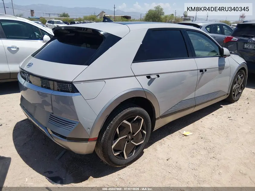 2024 Hyundai Ioniq 5 Limited VIN: KM8KR4DE4RU340345 Lot: 45557868