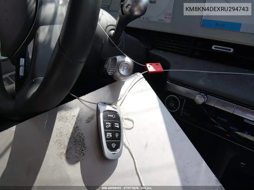 2024 Hyundai Ioniq 5 Sel VIN: KM8KN4DEXRU294743 Lot: 45559425