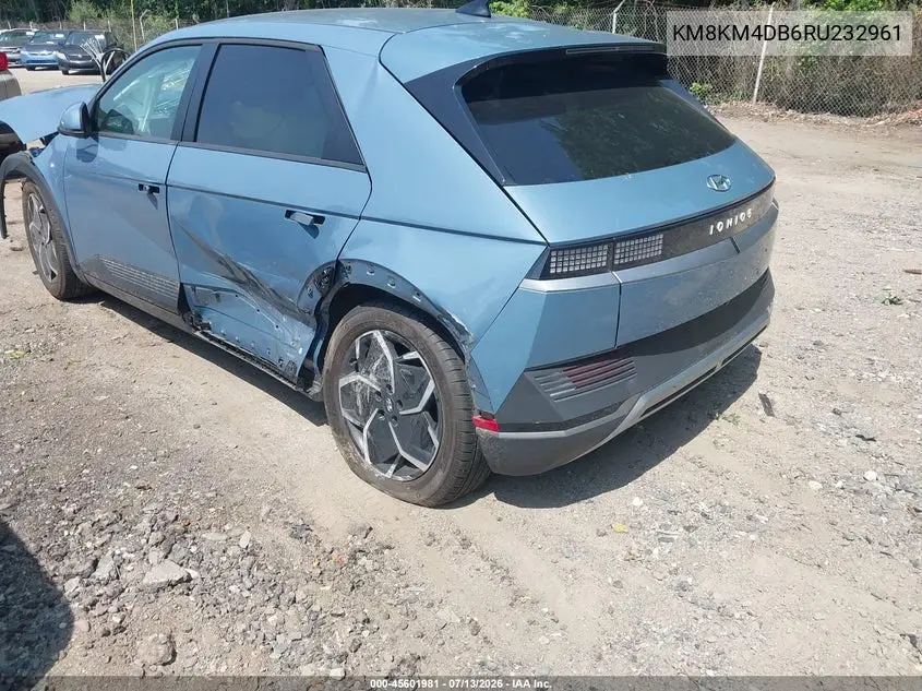 2024 Hyundai Ioniq 5 Se Standard Range VIN: KM8KM4DB6RU232961 Lot: 45601981