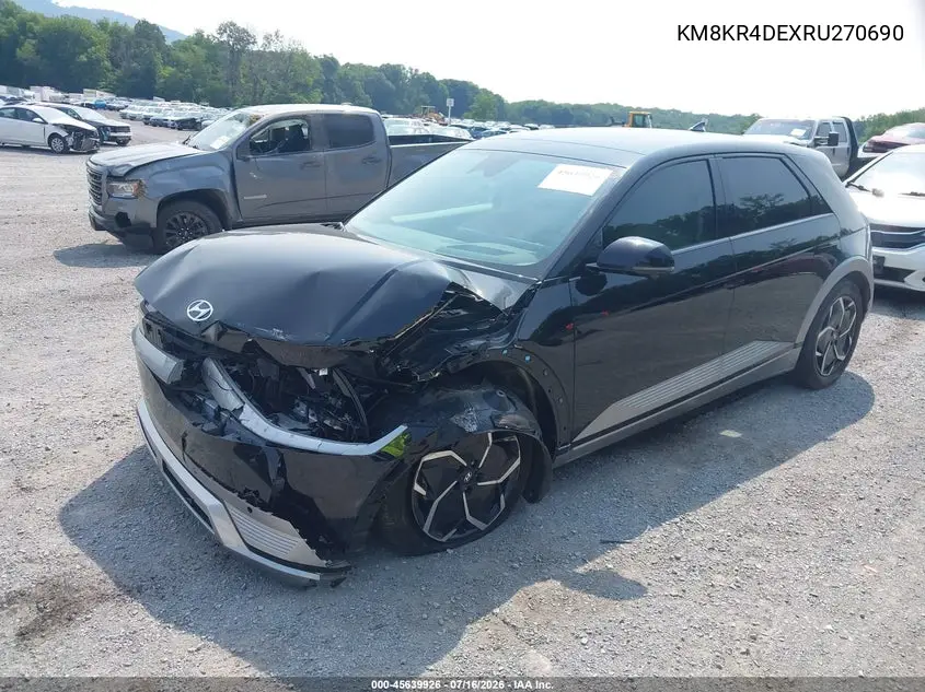 2024 Hyundai Ioniq 5 Limited VIN: KM8KR4DEXRU270690 Lot: 45639926
