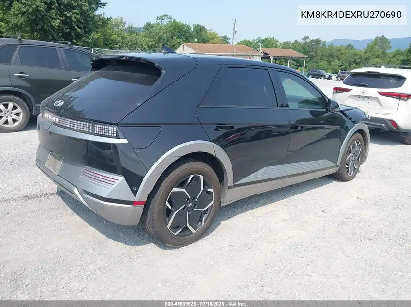 2024 Hyundai Ioniq 5 Limited VIN: KM8KR4DEXRU270690 Lot: 45639926