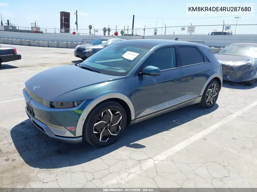 2024 Hyundai Ioniq 5 Limited VIN: KM8KR4DE4RU287680 Lot: 45664303