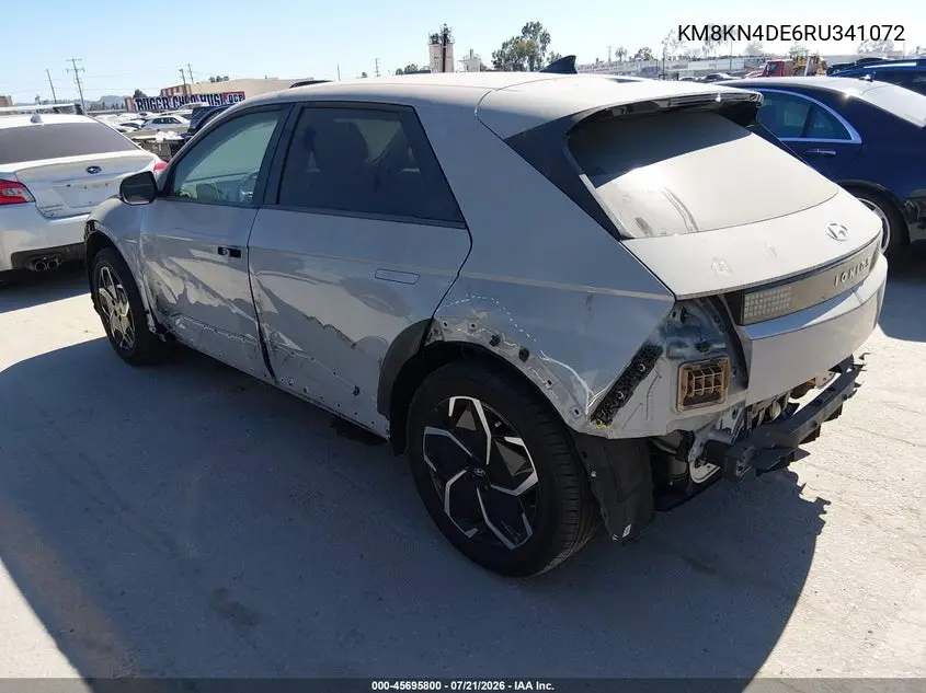 2024 Hyundai Ioniq 5 Sel VIN: KM8KN4DE6RU341072 Lot: 45695800