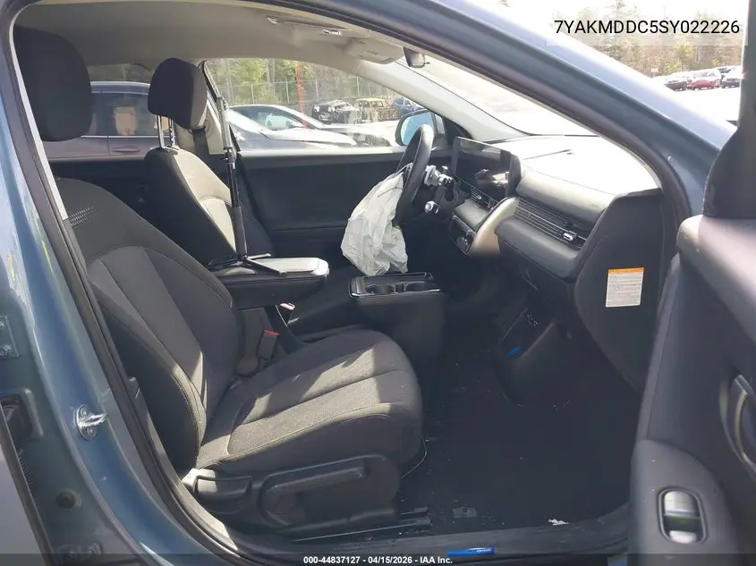 2025 Hyundai Ioniq 5 Se VIN: 7YAKMDDC5SY022226 Lot: 44837127