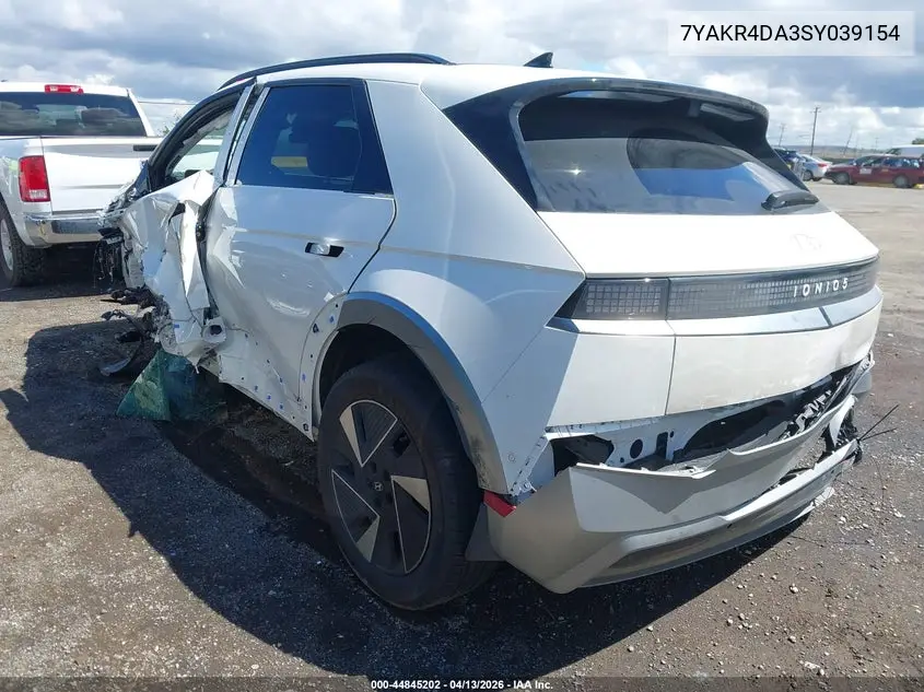 2025 Hyundai Ioniq 5 Limited VIN: 7YAKR4DA3SY039154 Lot: 44845202