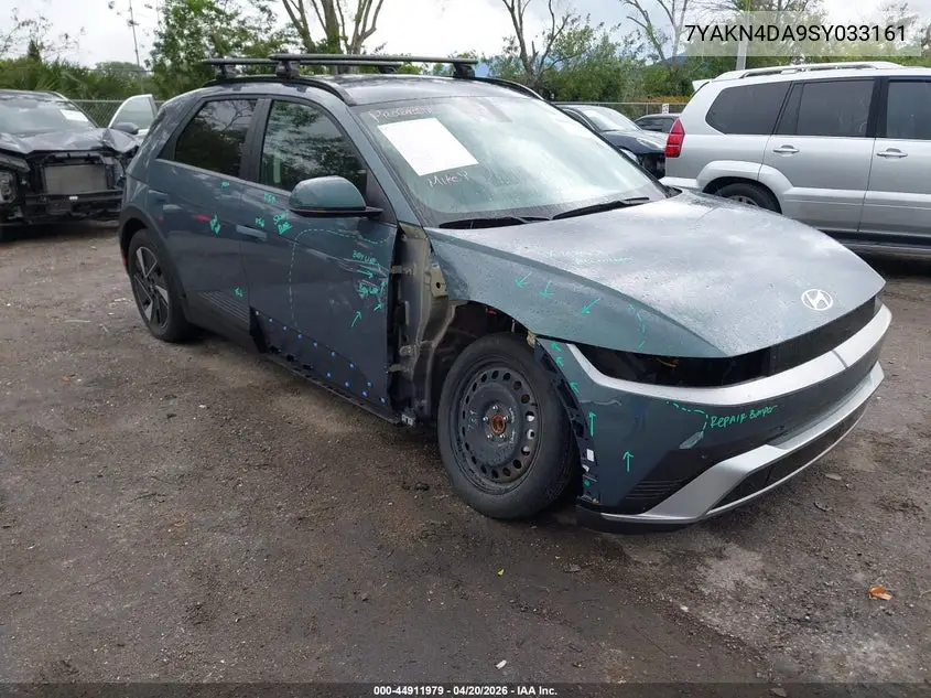 2025 Hyundai Ioniq 5 Sel VIN: 7YAKN4DA9SY033161 Lot: 44911979