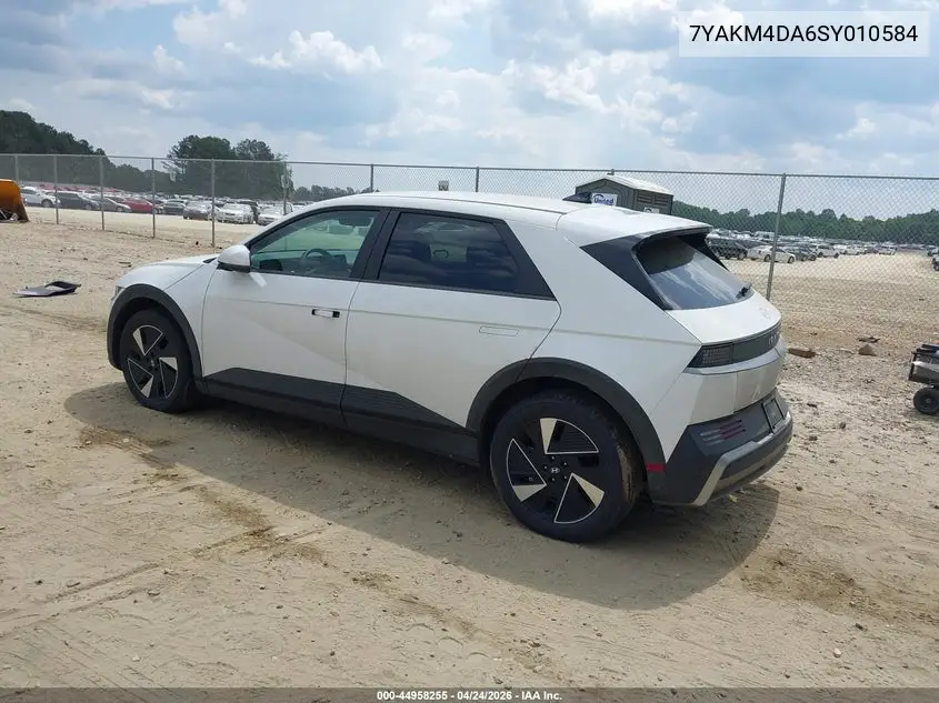 2025 Hyundai Ioniq 5 Se VIN: 7YAKM4DA6SY010584 Lot: 44958255