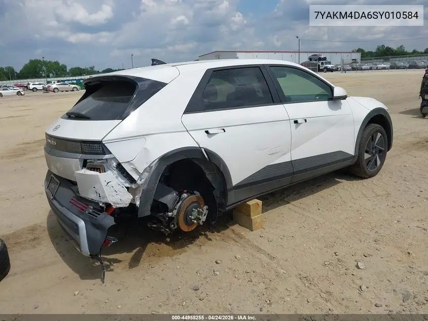 2025 Hyundai Ioniq 5 Se VIN: 7YAKM4DA6SY010584 Lot: 44958255