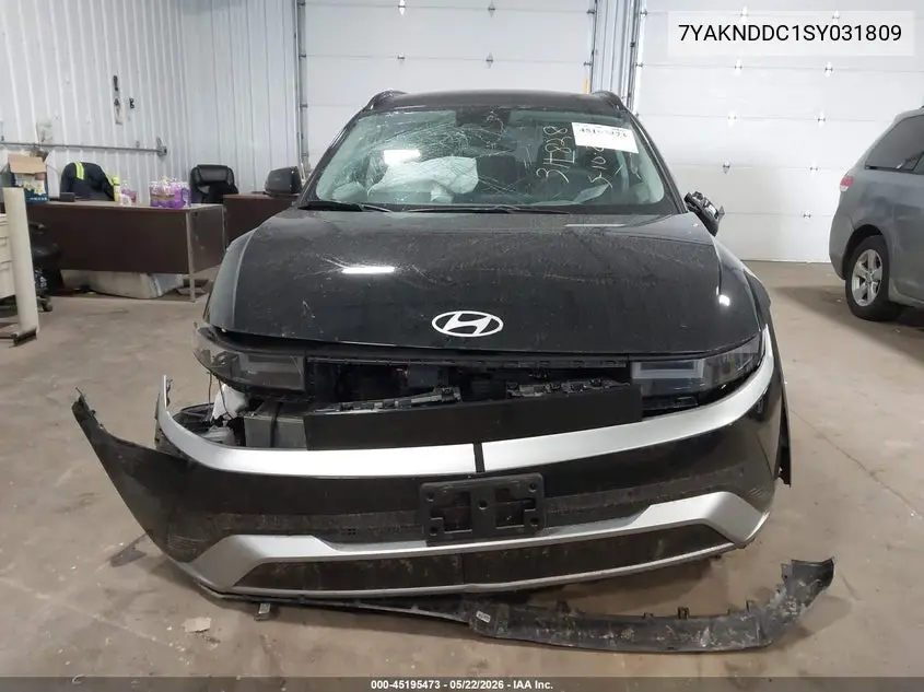 2025 Hyundai Ioniq 5 Sel VIN: 7YAKNDDC1SY031809 Lot: 45195473