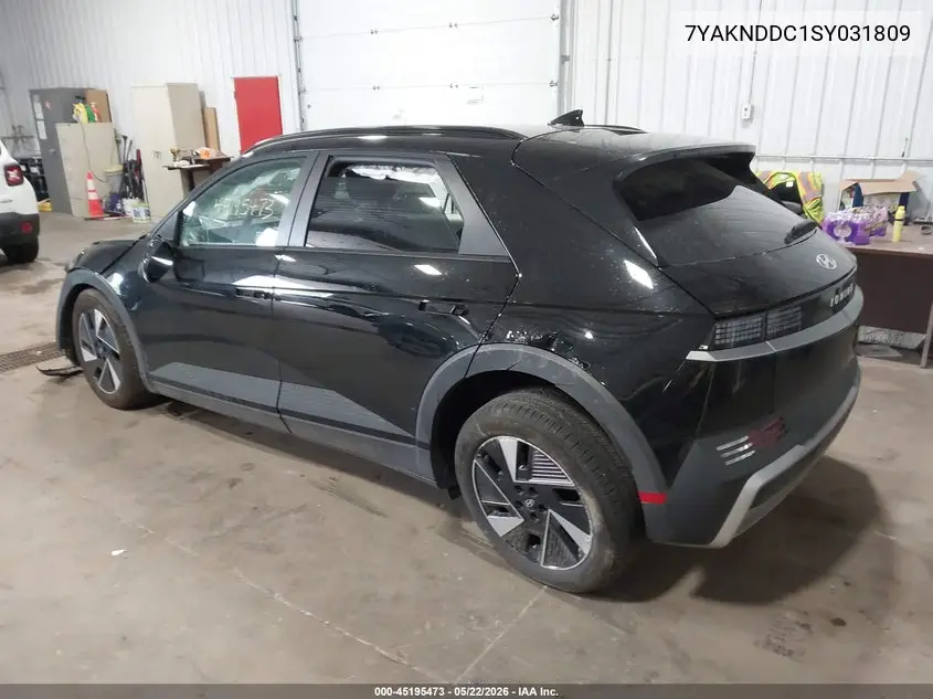 2025 Hyundai Ioniq 5 Sel VIN: 7YAKNDDC1SY031809 Lot: 45195473