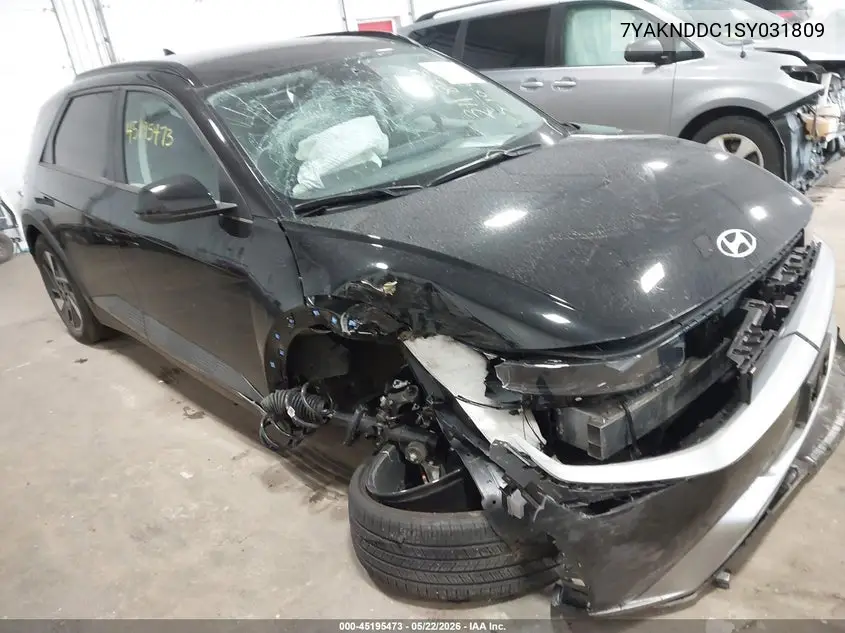 2025 Hyundai Ioniq 5 Sel VIN: 7YAKNDDC1SY031809 Lot: 45195473
