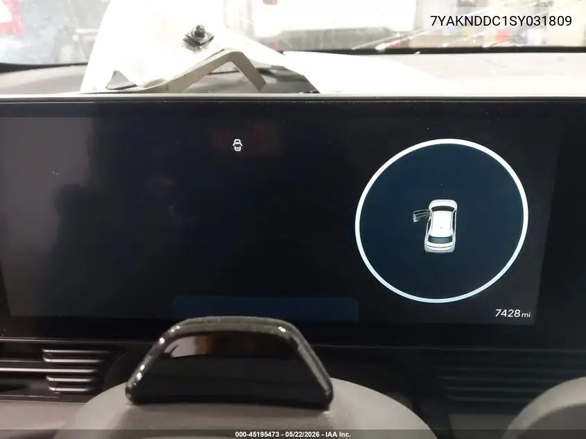 2025 Hyundai Ioniq 5 Sel VIN: 7YAKNDDC1SY031809 Lot: 45195473