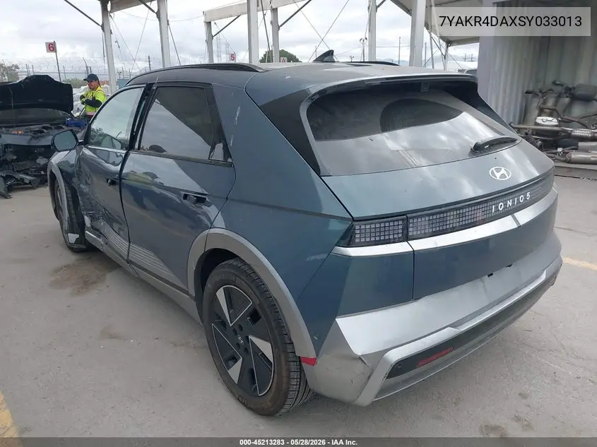 2025 Hyundai Ioniq 5 Limited VIN: 7YAKR4DAXSY033013 Lot: 45213283