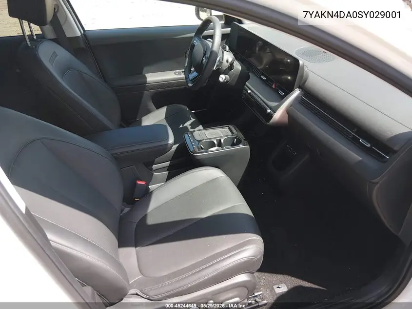 2025 Hyundai Ioniq 5 Sel VIN: 7YAKN4DA0SY029001 Lot: 45244649