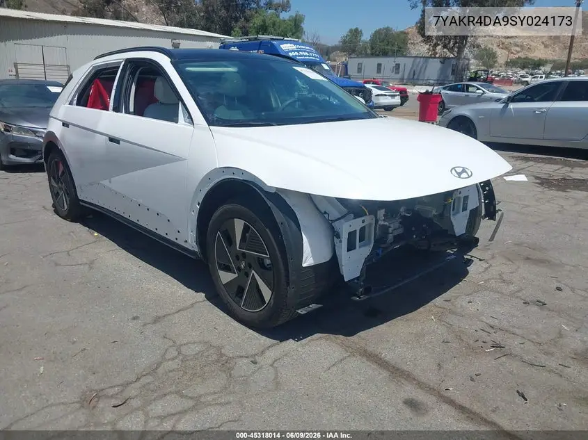 2025 Hyundai Ioniq 5 Limited VIN: 7YAKR4DA9SY024173 Lot: 45318014