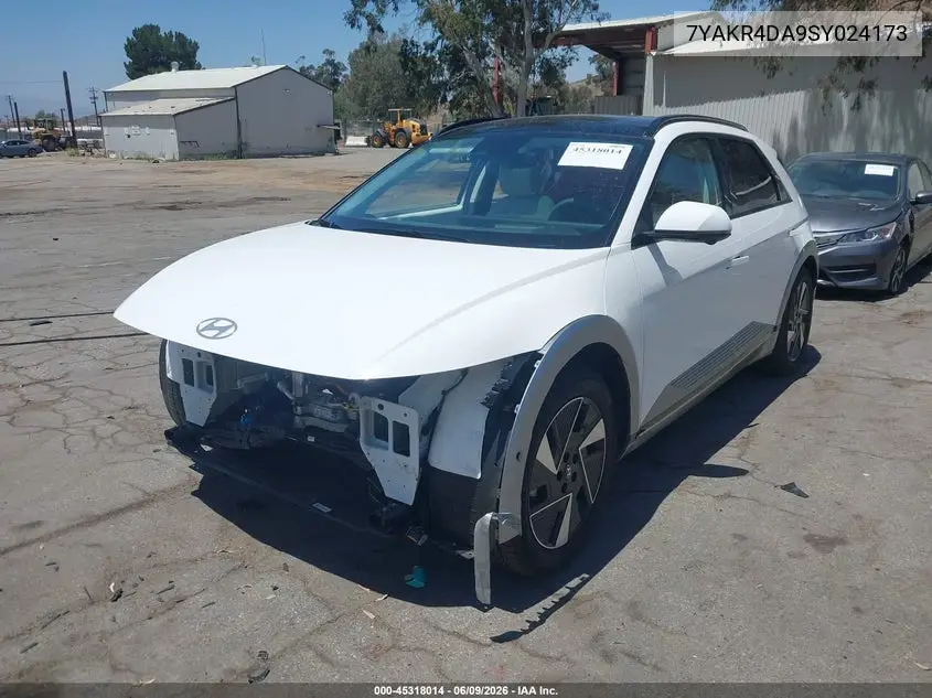 2025 Hyundai Ioniq 5 Limited VIN: 7YAKR4DA9SY024173 Lot: 45318014