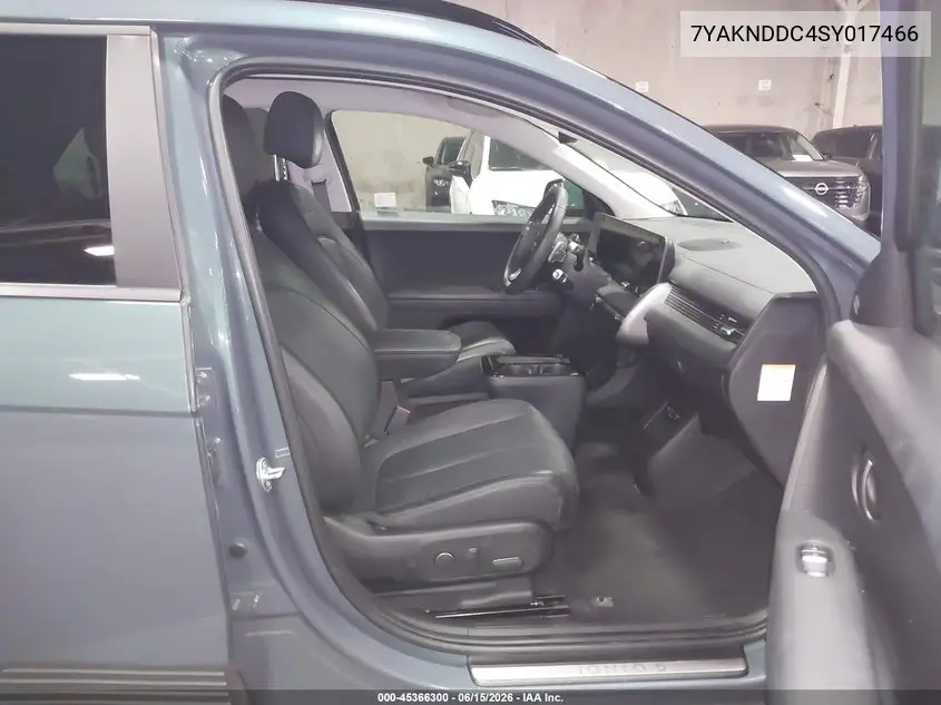 2025 Hyundai Ioniq 5 Sel VIN: 7YAKNDDC4SY017466 Lot: 45366300