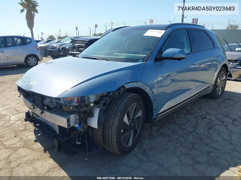 2025 Hyundai Ioniq 5 Limited VIN: 7YAKR4DA5SY023683 Lot: 45377208