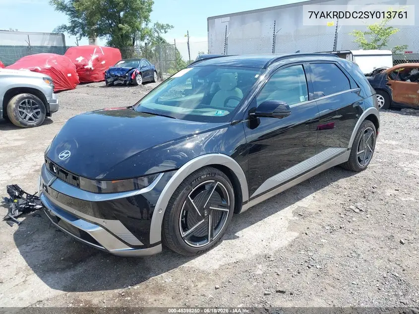 2025 Hyundai Ioniq 5 Limited VIN: 7YAKRDDC2SY013761 Lot: 45398250