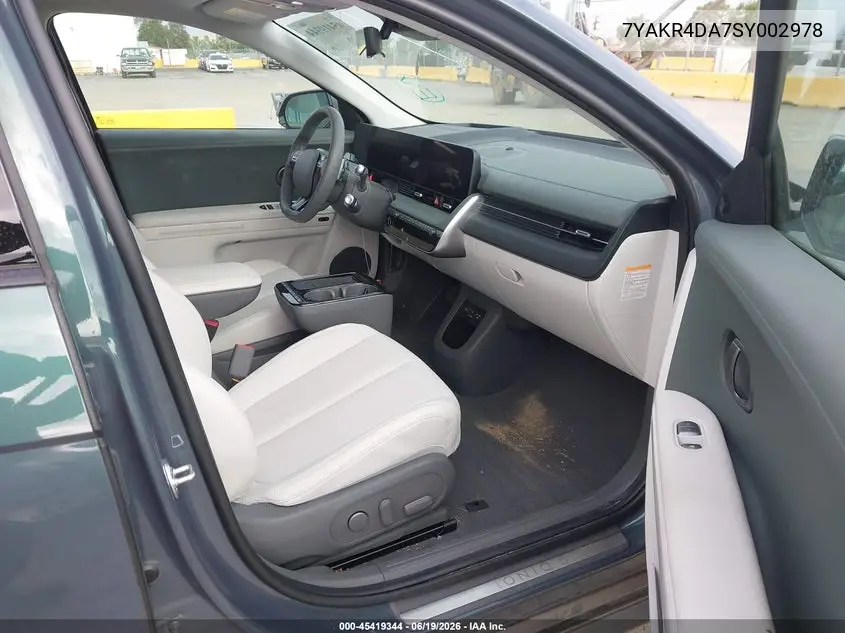 2025 Hyundai Ioniq 5 Limited VIN: 7YAKR4DA7SY002978 Lot: 45419344