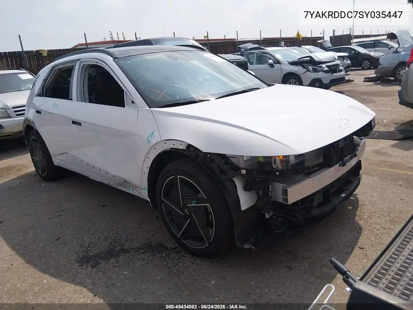 2025 Hyundai Ioniq 5 Limited VIN: 7YAKRDDC7SY035447 Lot: 45434082