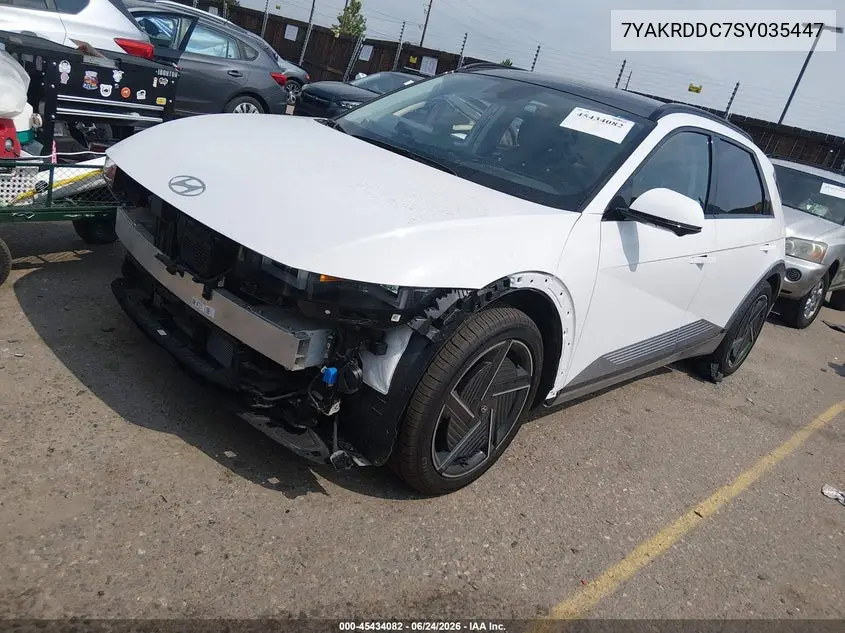 2025 Hyundai Ioniq 5 Limited VIN: 7YAKRDDC7SY035447 Lot: 45434082