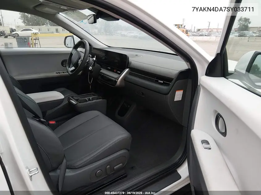 2025 Hyundai Ioniq 5 Sel VIN: 7YAKN4DA7SY033711 Lot: 45437279
