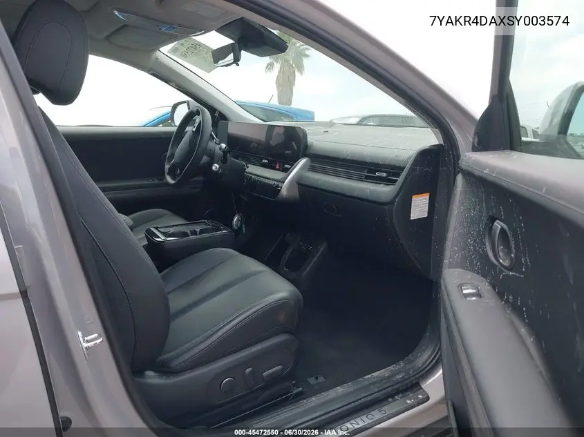 2025 Hyundai Ioniq 5 Limited VIN: 7YAKR4DAXSY003574 Lot: 45472550