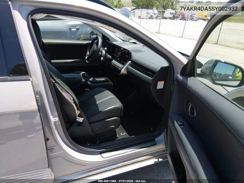 2025 Hyundai Ioniq 5 Limited VIN: 7YAKR4DA5SY002932 Lot: 45511568