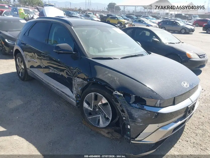 2025 Hyundai Ioniq 5 Limited VIN: 7YAKR4DA6SY040895 Lot: 45546650