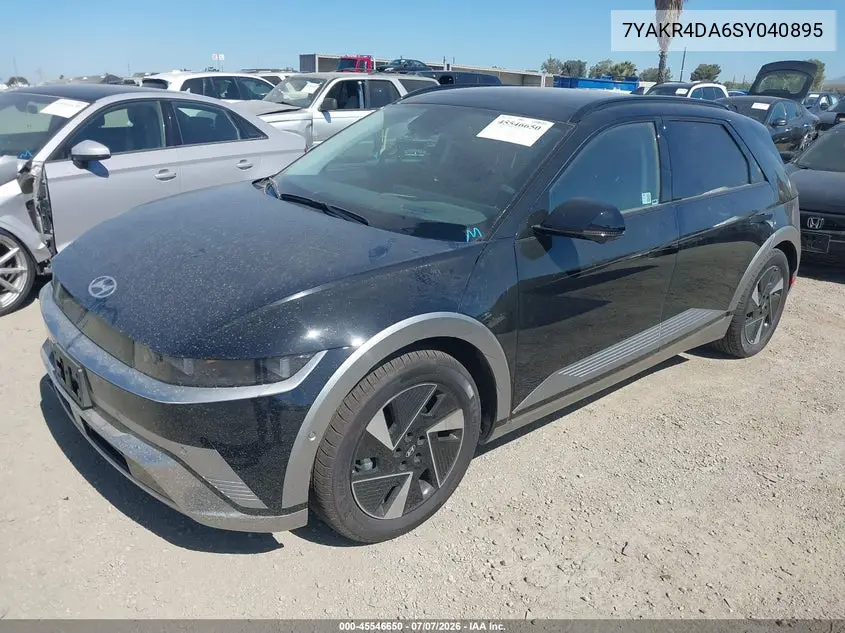 2025 Hyundai Ioniq 5 Limited VIN: 7YAKR4DA6SY040895 Lot: 45546650