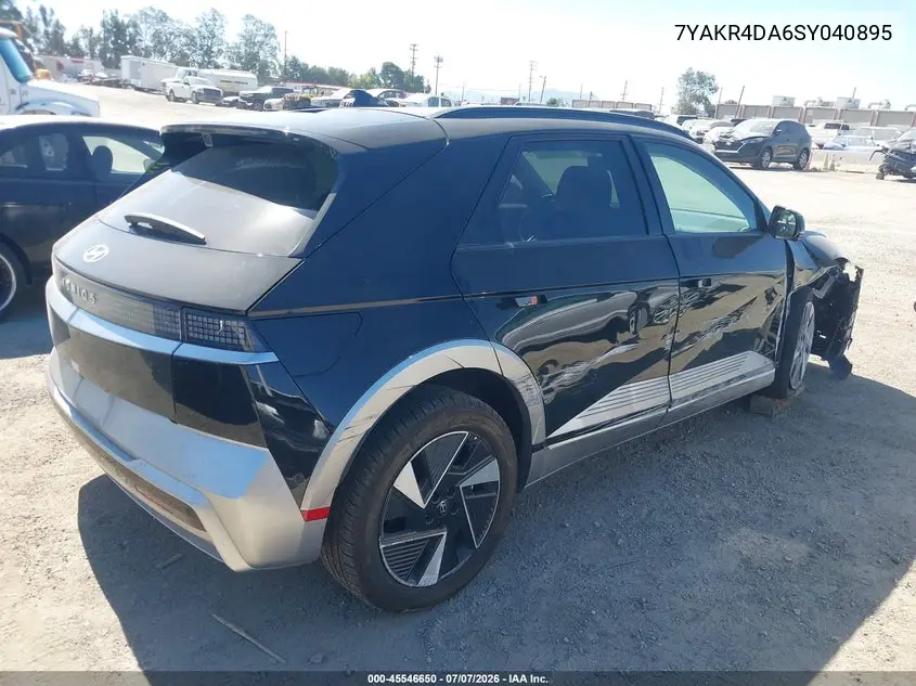 2025 Hyundai Ioniq 5 Limited VIN: 7YAKR4DA6SY040895 Lot: 45546650