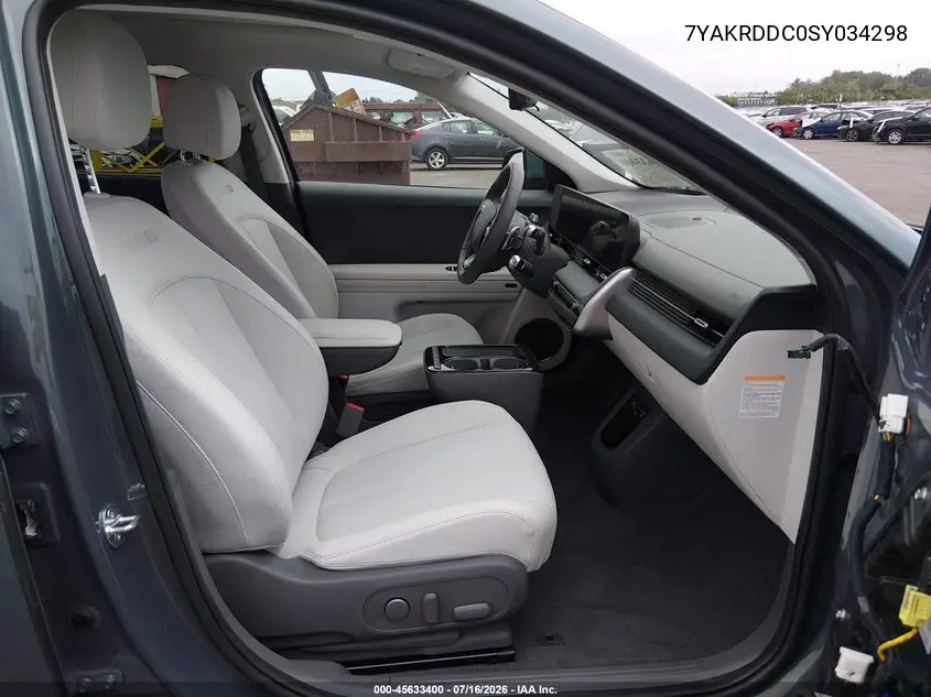 2025 Hyundai Ioniq 5 Limited VIN: 7YAKRDDC0SY034298 Lot: 45633400