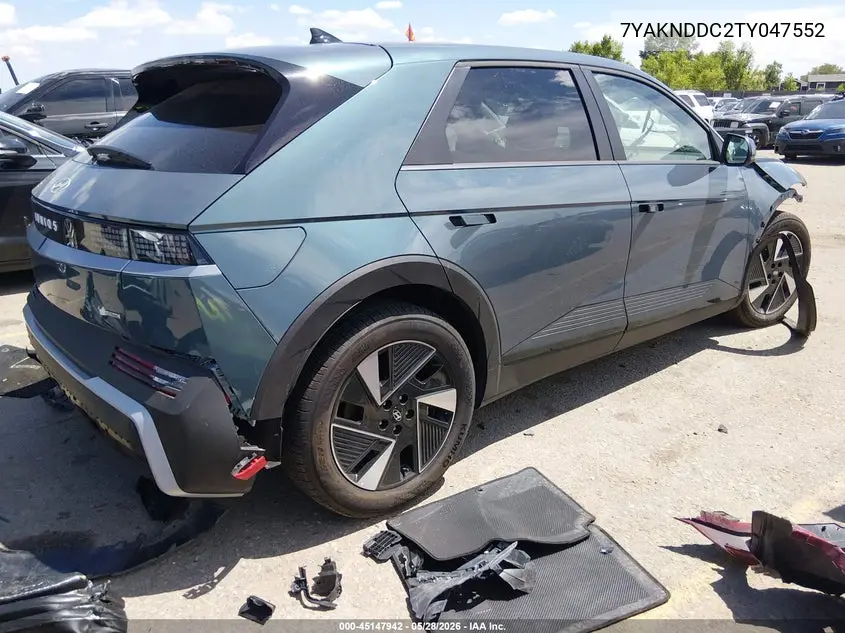 2026 Hyundai Ioniq 5 Sel VIN: 7YAKNDDC2TY047552 Lot: 45147942