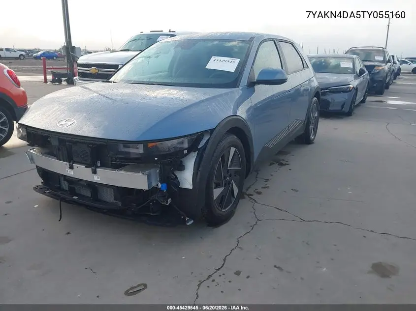 2026 Hyundai Ioniq 5 Sel VIN: 7YAKN4DA5TY055160 Lot: 45429545