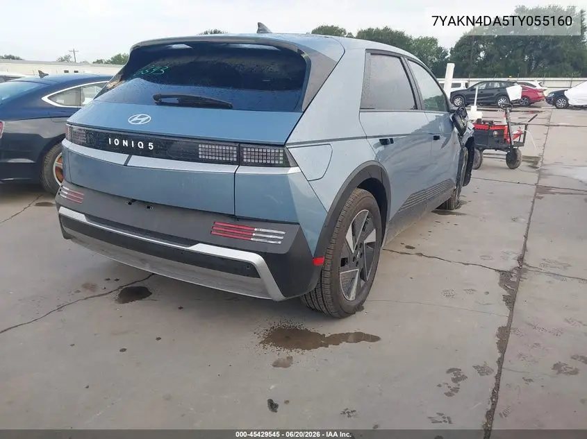 2026 Hyundai Ioniq 5 Sel VIN: 7YAKN4DA5TY055160 Lot: 45429545