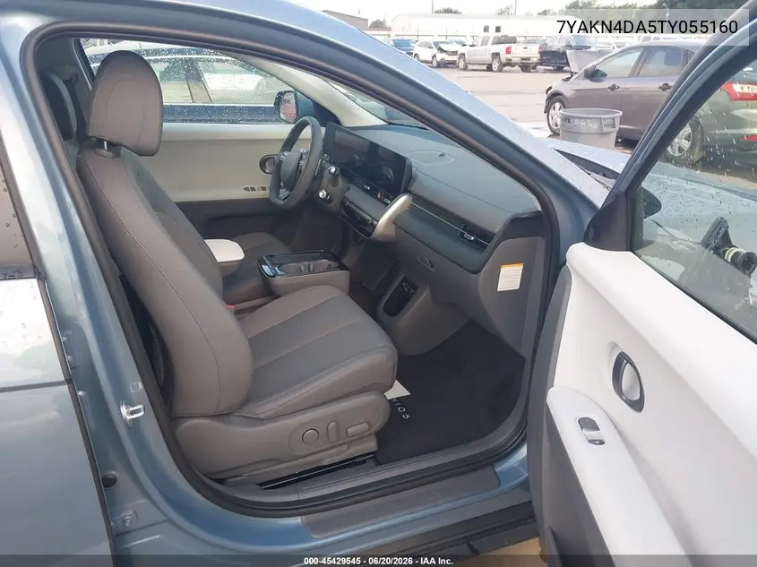 2026 Hyundai Ioniq 5 Sel VIN: 7YAKN4DA5TY055160 Lot: 45429545