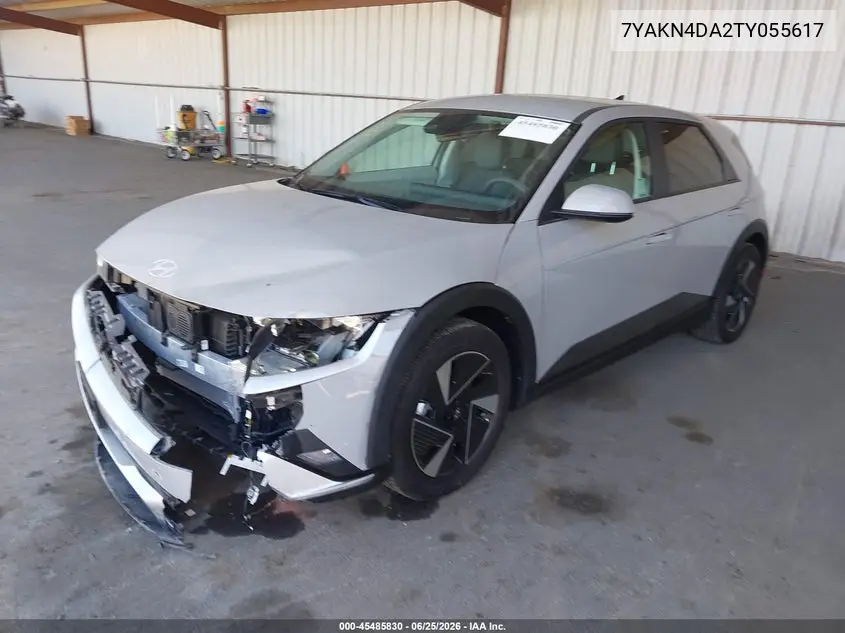 2026 Hyundai Ioniq 5 Sel VIN: 7YAKN4DA2TY055617 Lot: 45485830