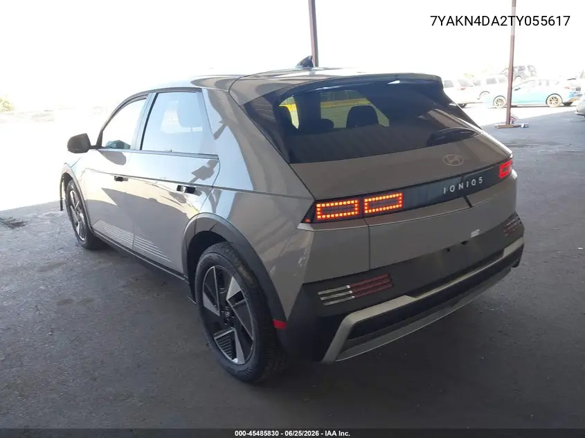2026 Hyundai Ioniq 5 Sel VIN: 7YAKN4DA2TY055617 Lot: 45485830