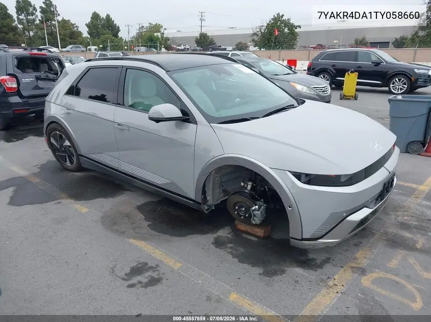 2026 Hyundai Ioniq 5 Limited VIN: 7YAKR4DA1TY058660 Lot: 45557859