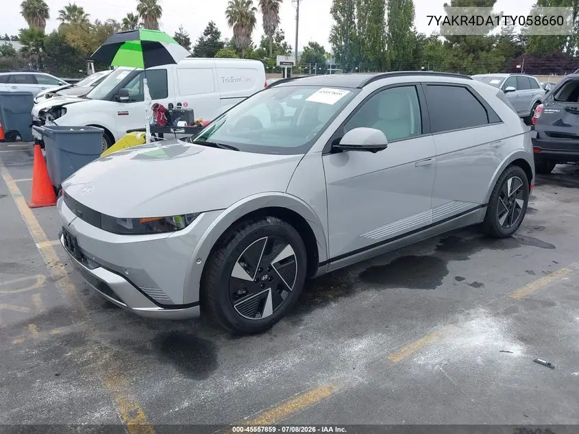 2026 Hyundai Ioniq 5 Limited VIN: 7YAKR4DA1TY058660 Lot: 45557859
