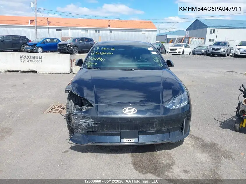 2023 Hyundai Ioniq 6 Preferred Long Range With Ultimate Package VIN: KMHM54AC6PA047911 Lot: 12608660
