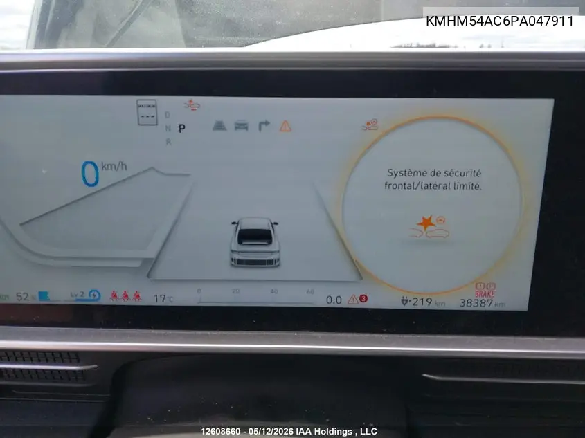 2023 Hyundai Ioniq 6 Preferred Long Range With Ultimate Package VIN: KMHM54AC6PA047911 Lot: 12608660