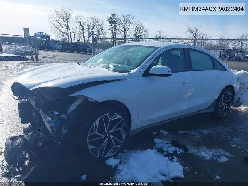 2023 Hyundai Ioniq 6 Sel VIN: KMHM34ACXPA022404 Lot: 44459681