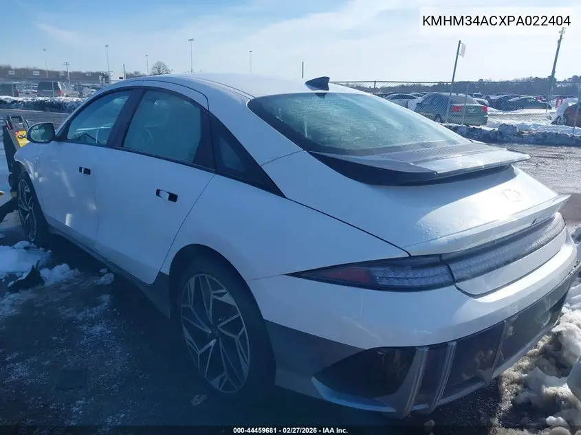 2023 Hyundai Ioniq 6 Sel VIN: KMHM34ACXPA022404 Lot: 44459681