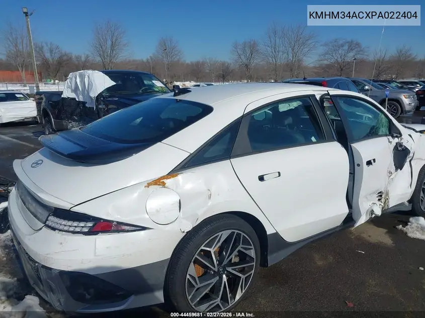 2023 Hyundai Ioniq 6 Sel VIN: KMHM34ACXPA022404 Lot: 44459681