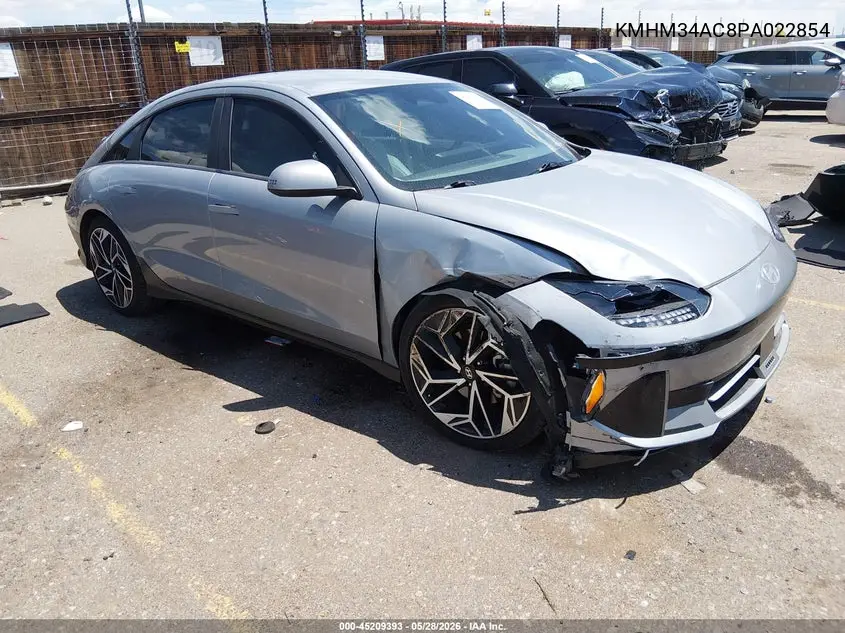 2023 Hyundai Ioniq 6 Sel VIN: KMHM34AC8PA022854 Lot: 45209393