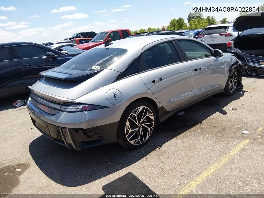 2023 Hyundai Ioniq 6 Sel VIN: KMHM34AC8PA022854 Lot: 45209393